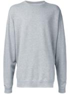 Marka Oversized Sweatshirt, Men's, Size: 3, Grey, Cotton