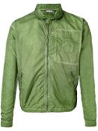 Tomas Maier - Round Collar Lightweight Jacket - Men - Nylon - L, Green, Nylon