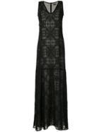 Alcaçuz London Long Dress - Black