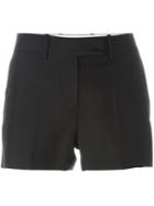 Maison Margiela Tailored Shorts, Women's, Size: 42, Black, Cotton/silk