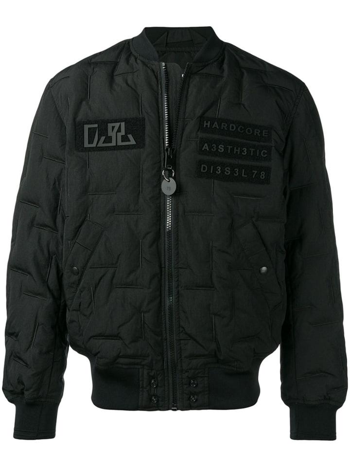 Diesel W-tanaka Down Jacket - Black
