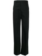 Rick Owens Wide Leg Tailored Trousers - Black