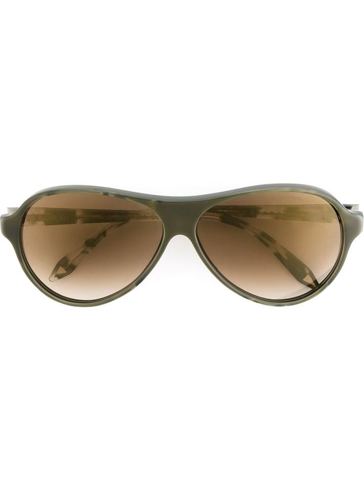 Victoria Beckham Round Frame Sunglasses