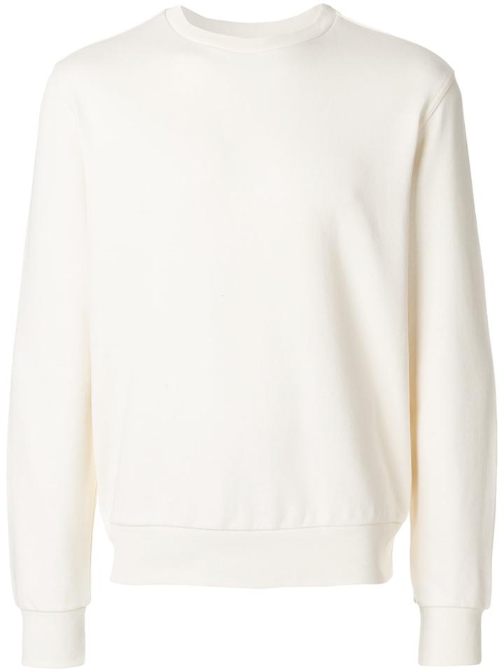 Maison Margiela Round Neck Sweatshirt - White