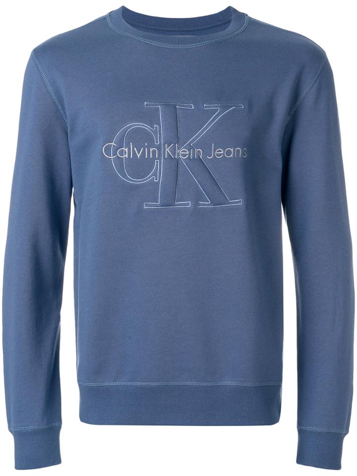 Calvin Klein Jeans Light Blue Sweatshirt