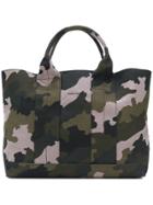 Tomas Maier Camouflage Print Tote - Green