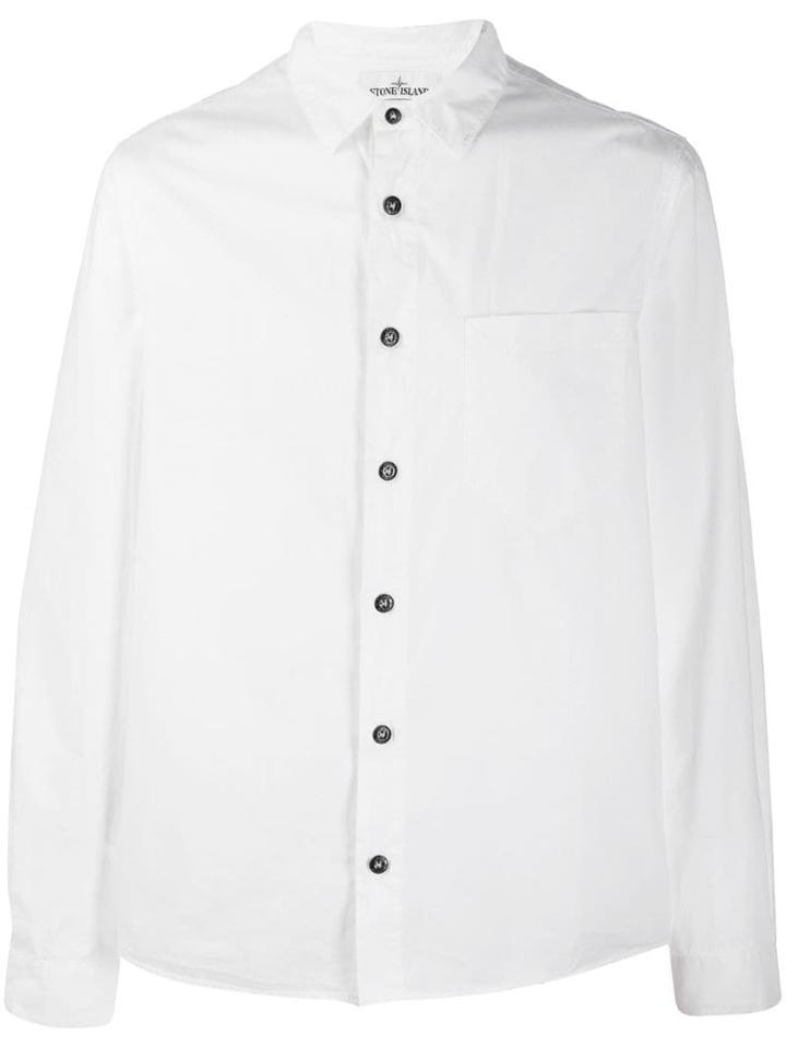 Stone Island Camisa Shirt - White