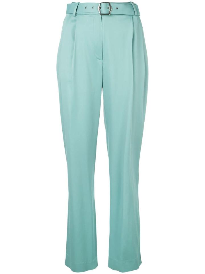 Sies Marjan Belted High Waisted Trousers - Green