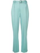 Sies Marjan Belted High Waisted Trousers - Green
