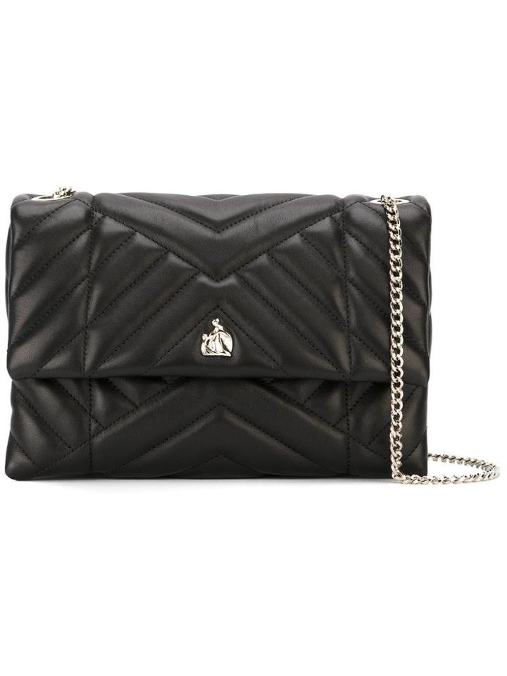 Lanvin Mini 'sugar' Shoulder Bag - Black