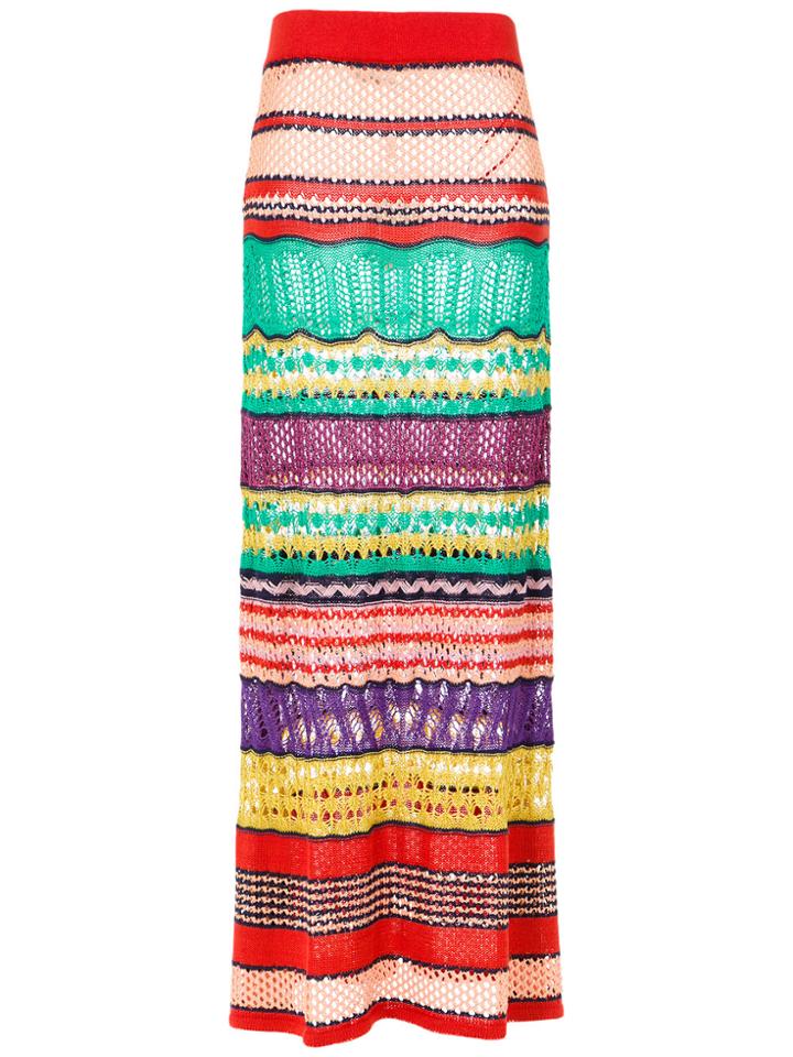 Cecilia Prado Knit Maxi Skirt - Multicolour
