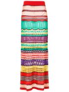 Cecilia Prado Knit Maxi Skirt - Multicolour