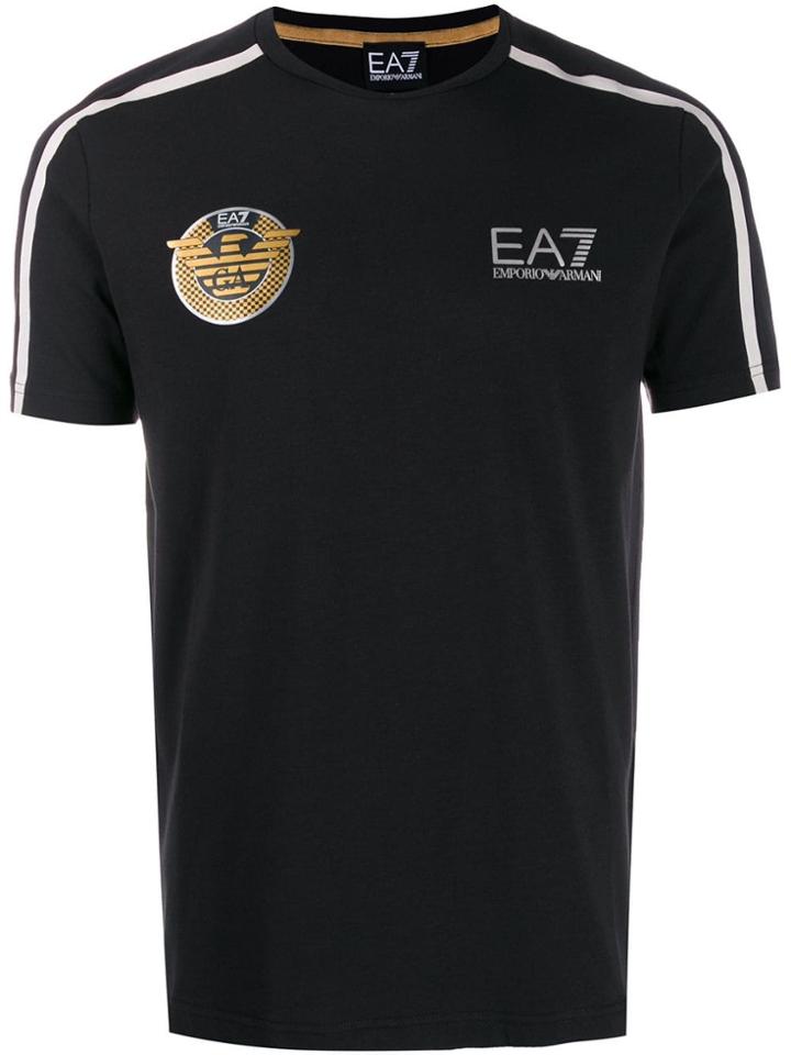 Ea7 Emporio Armani Sports Style T-shirt - Black