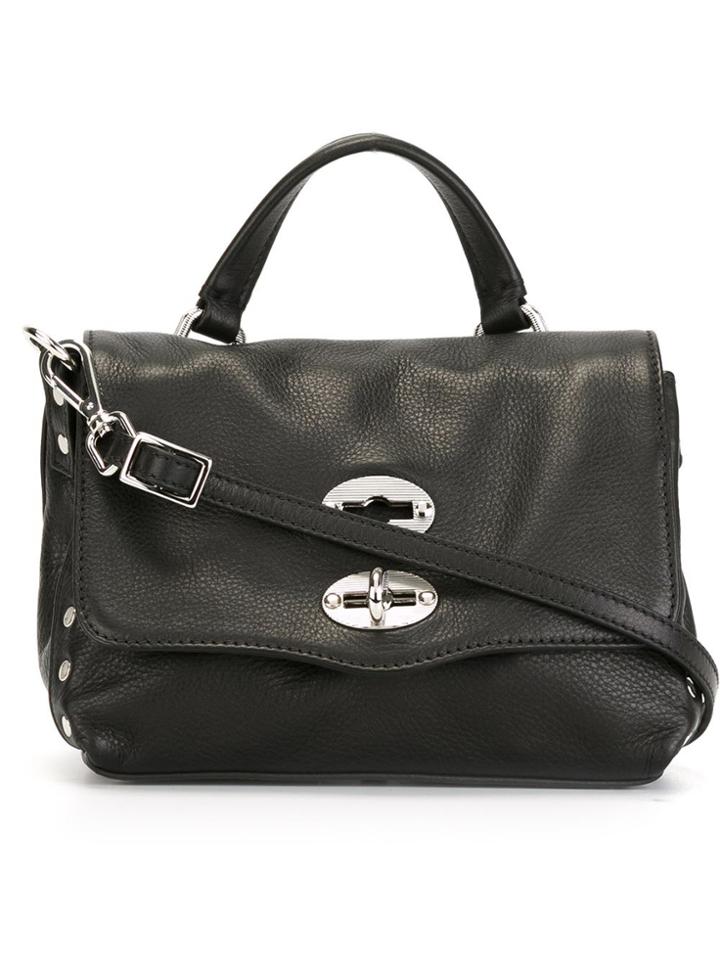 Zanellato 'postina Baby' Crossbody Bag - Black