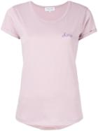 Cherie T-shirt - Women - Cotton - L, Pink/purple, Cotton, Maison Labiche