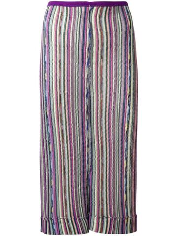 Missoni Pre-owned Stripe Knitted Skirt - Multicolour