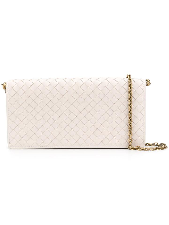 Bottega Veneta Intrecciato Small Purse - White