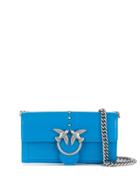 Pinko Cable Chain Cross Body Bag - Blue