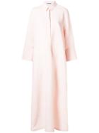 Jil Sander Oversized Shirt Dress - Pink