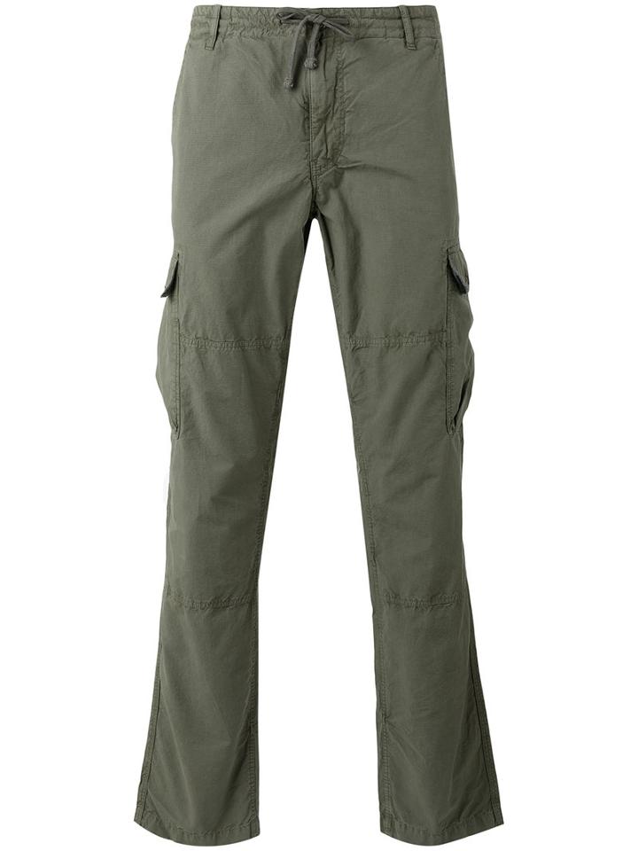 Woolrich Cargo Trousers, Men's, Size: 32, Green, Cotton