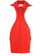 Rudi Gernreich Pinafore Dress - Orange