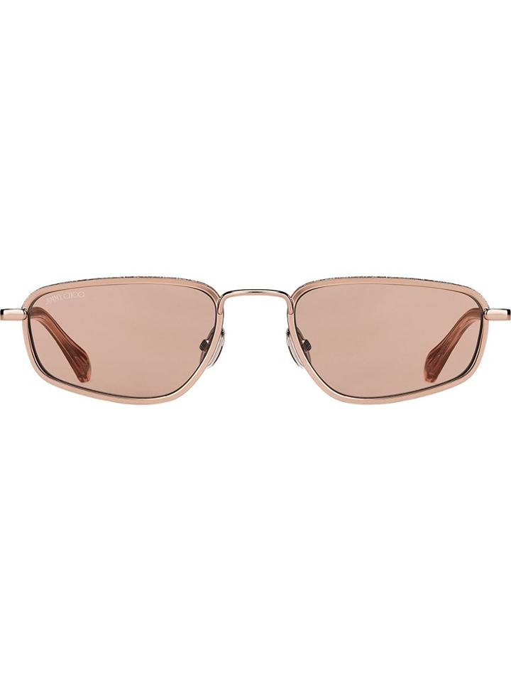 Jimmy Choo Eyewear Square Tinted Sunglasses - Brown