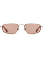 Jimmy Choo Eyewear Square Tinted Sunglasses - Brown