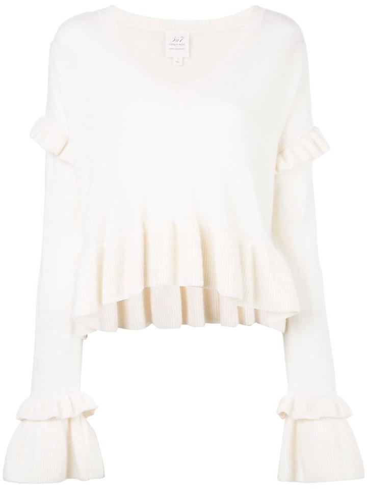 Cinq A Sept Abigail Pullover - White