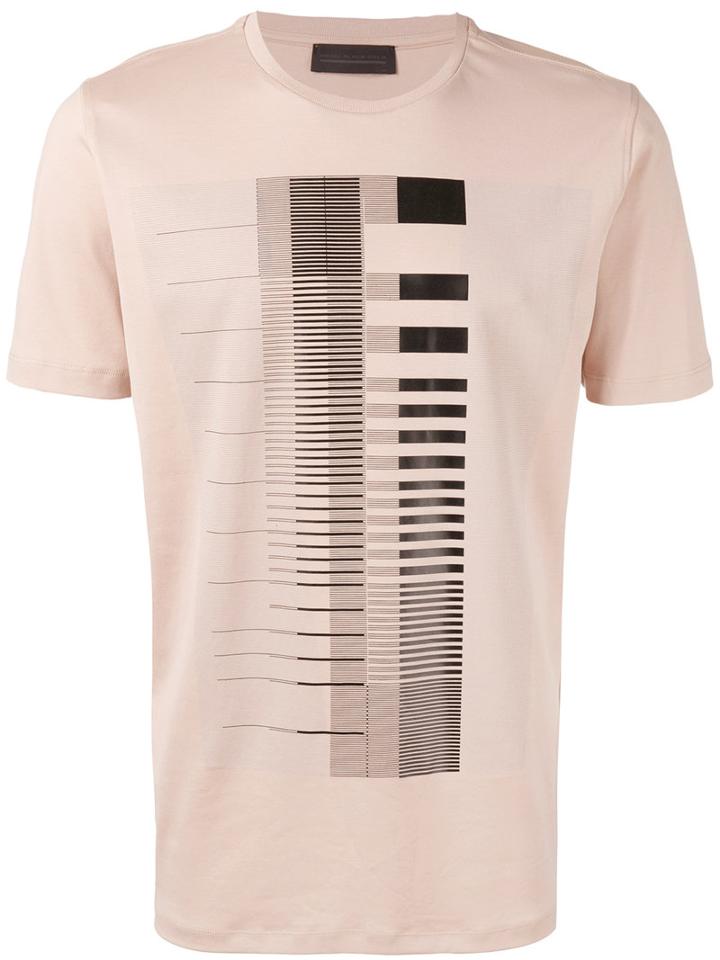 Diesel Black Gold - Graphic Print T-shirt - Men - Cotton - Xl, Nude/neutrals, Cotton