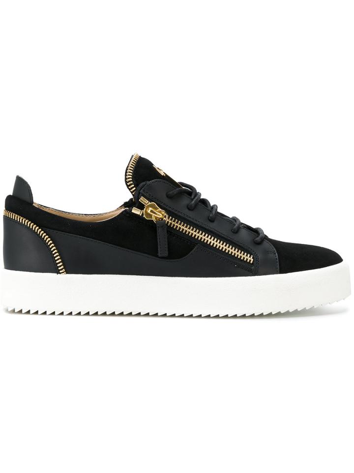 Giuseppe Zanotti Design Kirk Low Top Sneakers - Black