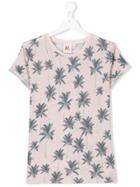 American Outfitters Kids Palm Tree T-shirt - Pink & Purple