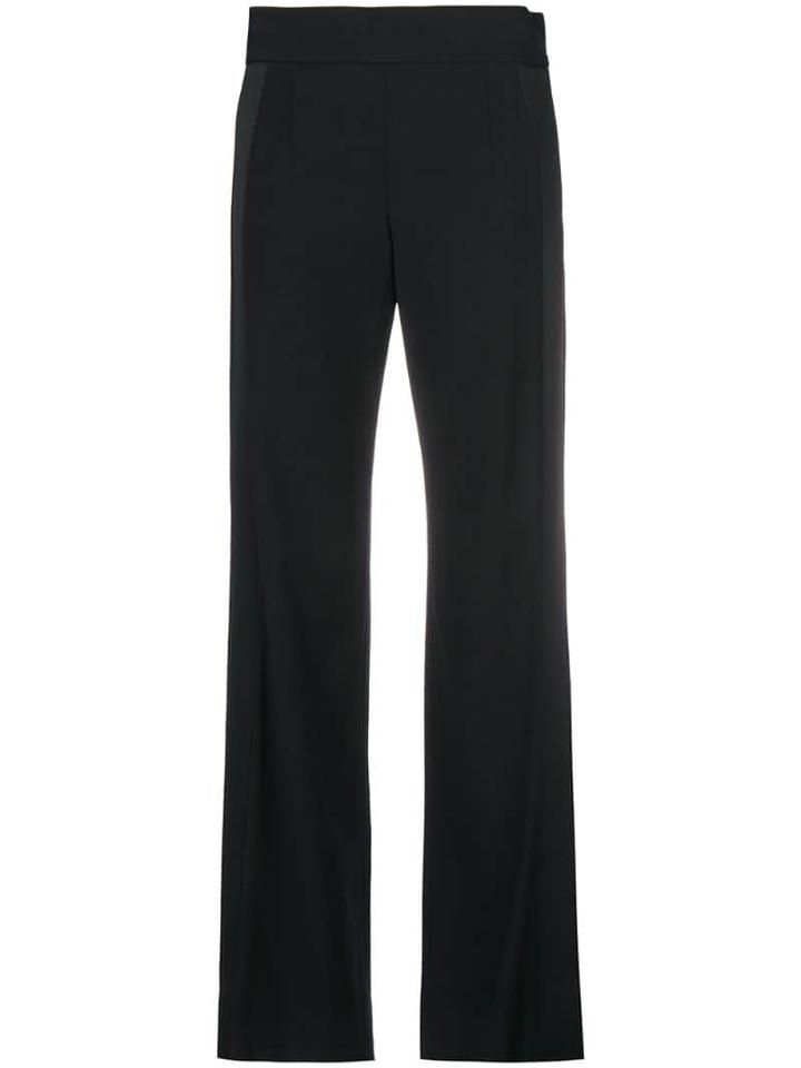 Gucci Pre-owned Straight Leg Trousers - Black