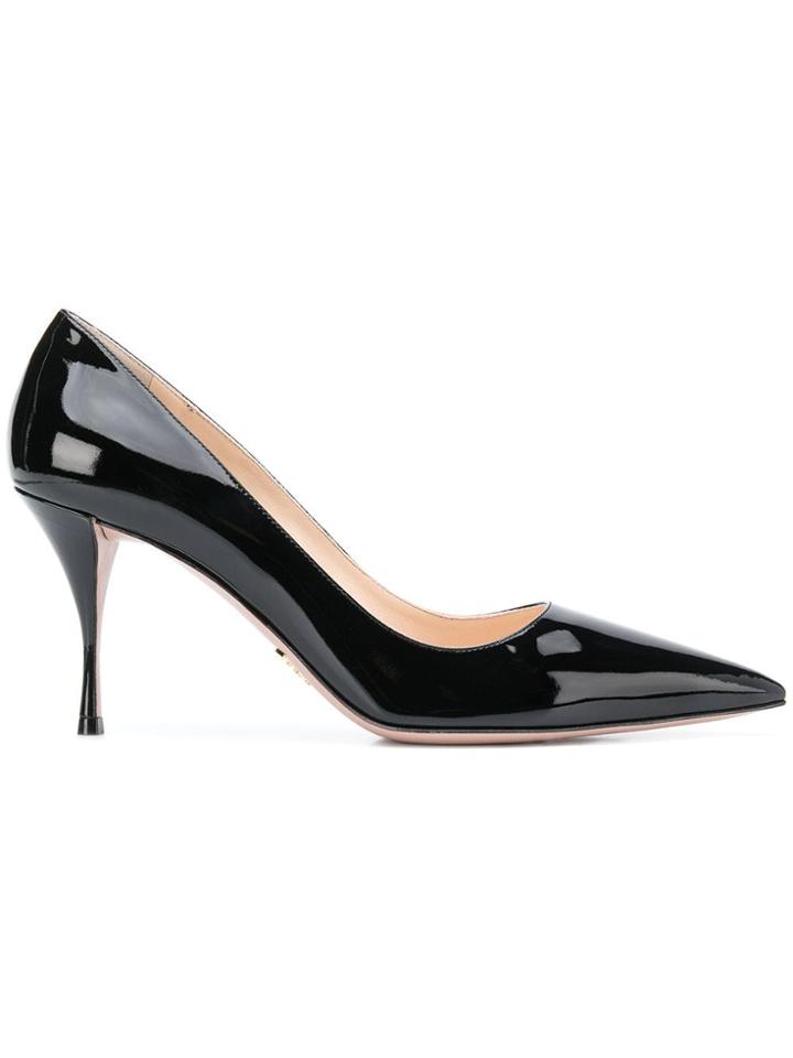 Prada Point-toe Pumps - Black
