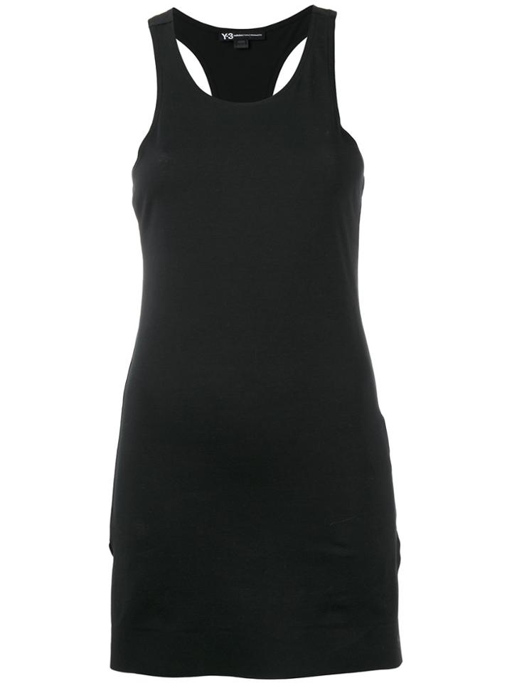 Y-3 Long Vest Top - Black