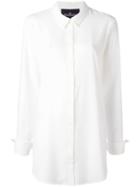Designers Remix Mayka Shirt, Women's, Size: 40, White, Elastodiene/polyester