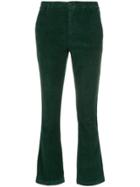 Department 5 Cropped Corduroy Trousers - Green