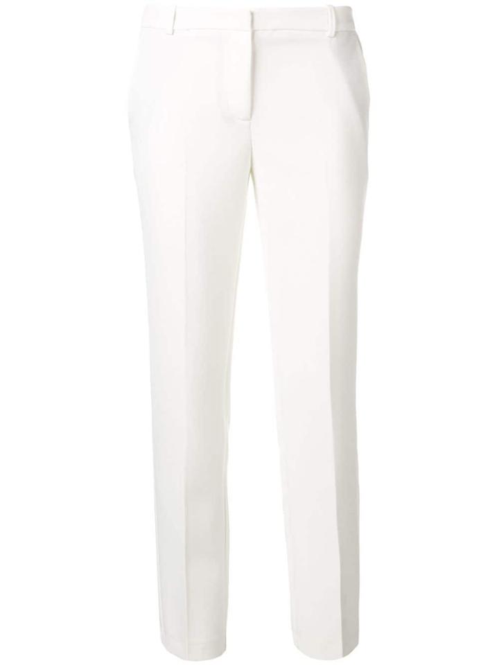 Kiltie Skinny Trousers - White