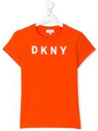 Dkny Kids Logo T-shirt - Yellow & Orange