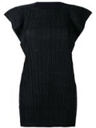Pleats Please By Issey Miyake - Pleated Top - Women - Polyester - 1, Black, Polyester