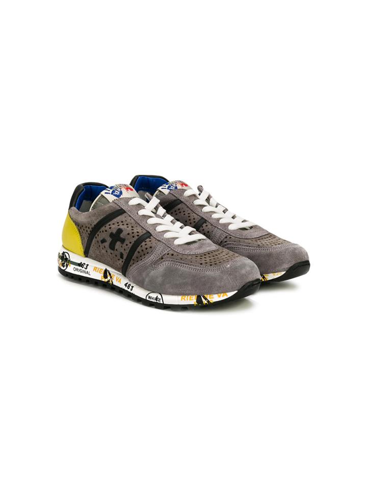 Premiata Kids Sky Sneakers - Grey