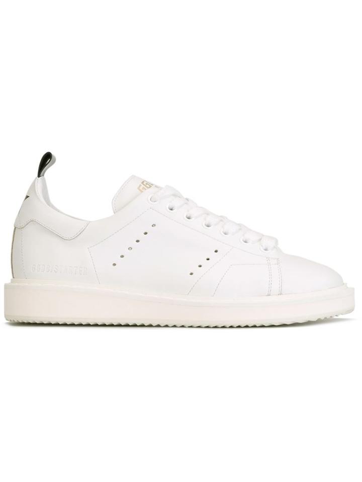 Golden Goose Deluxe Brand Starter Sneakers, Women's, Size: 40, White, Leather/rubber