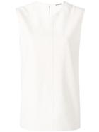 Jil Sander Relaxed Fit Tank Top - White