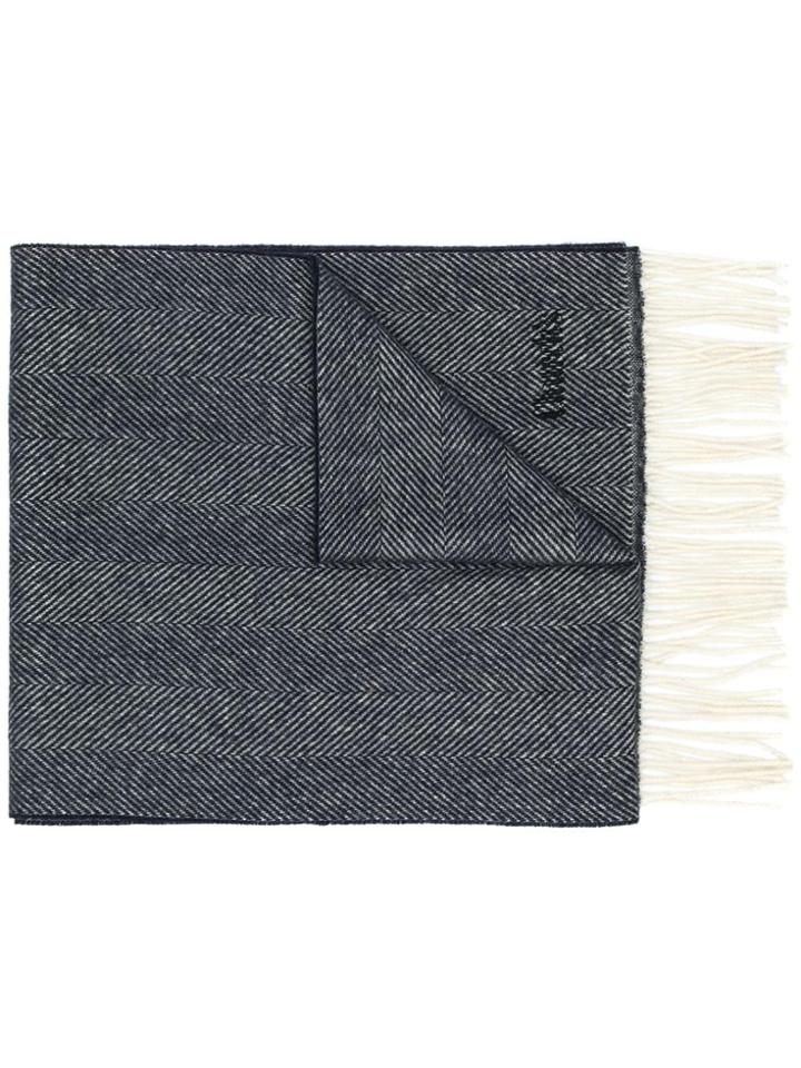 Church's Loose Elongated Scarf - Blue