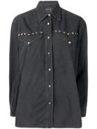 Versace Pre-owned Long-sleeve Buttoned Shirt - Black