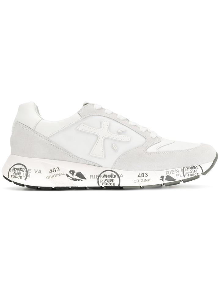 White Premiata Lucy Low-top Sneakers