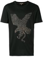 Roberto Cavalli Embellished Eagle T-shirt - Black