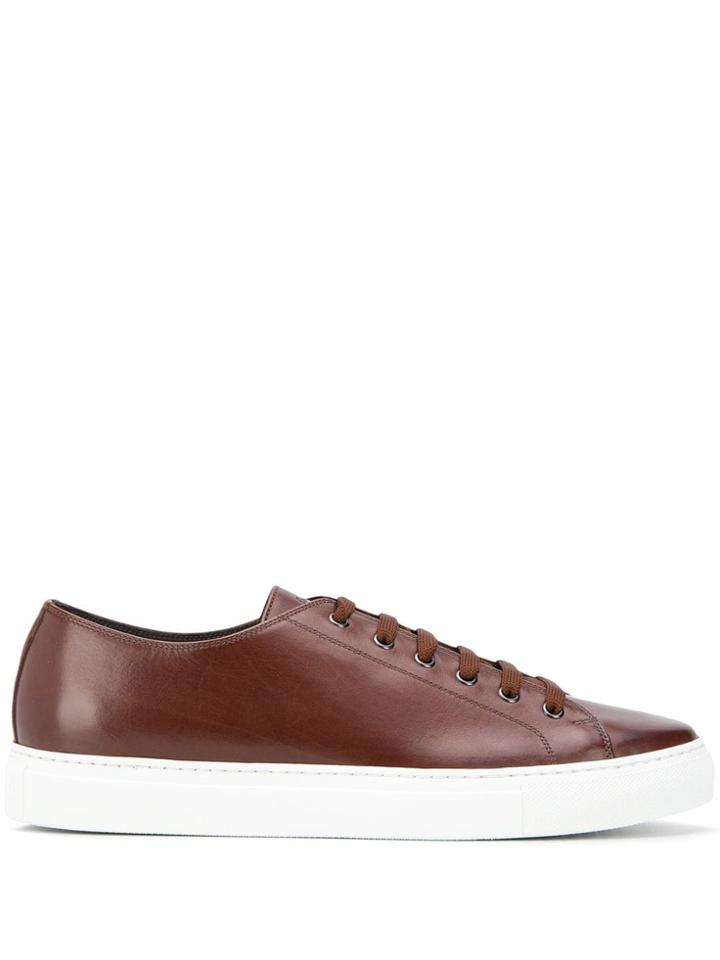 Paul Smith Flat Lace-up Sneakers - Brown