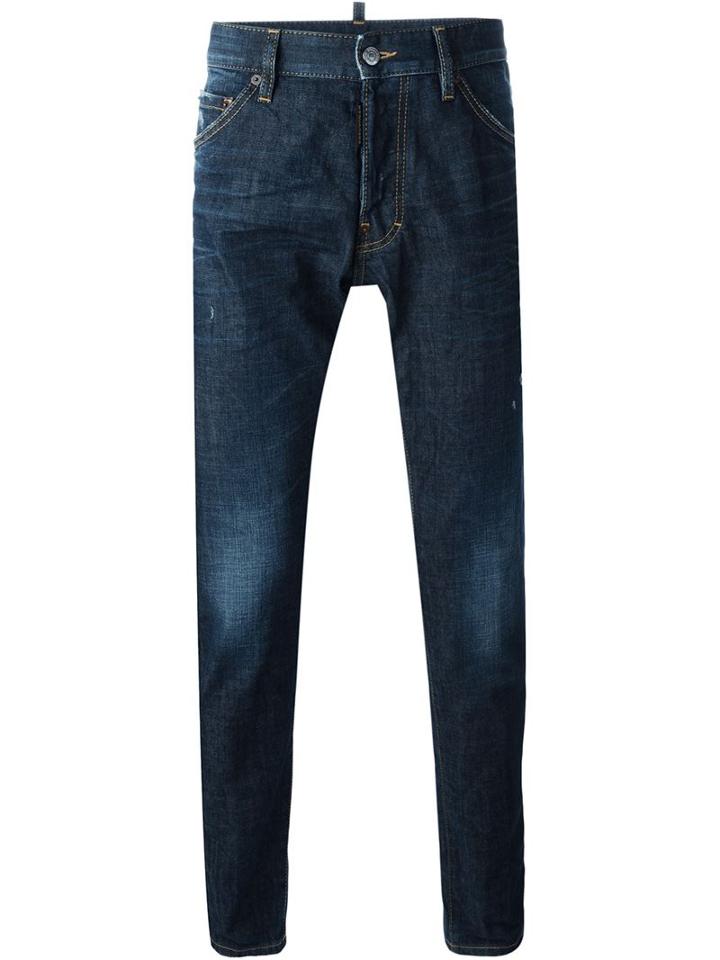 Dsquared2 Cool Guy Jeans, Men's, Size: 46, Blue, Cotton/spandex/elastane