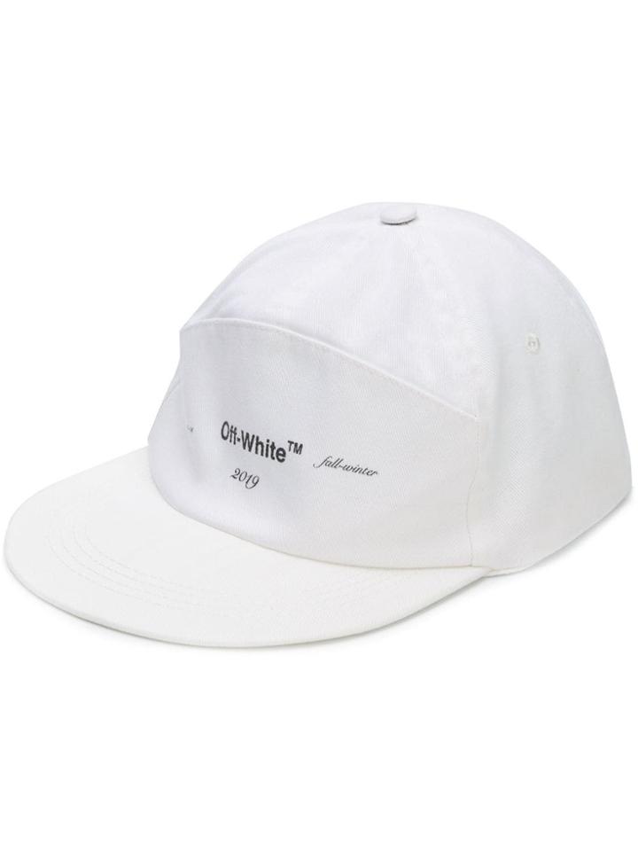Off-white Logo Print Cap