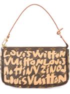 Louis Vuitton Vintage Logo Print Shoulder Bag, Women's, Brown